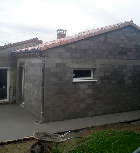 Travaux de maçonnerie réalisés par RM Construction & Fils à Puygiron 